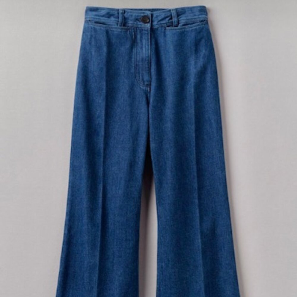 Toast Kick Flare Indigo Jeans